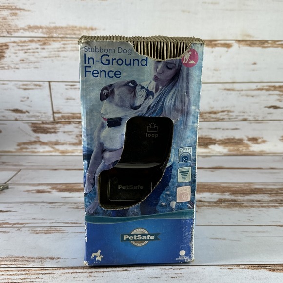 PetSafe PIG00-10777 Stubborn Dog In-Ground Fence Box Water Damage New Inside
